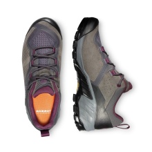 Mammut Hiking Shoes Sapuen Low GTX (suede leather, waterproof) titanium grey Women